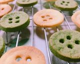 ［卵なし］カラフルなボタンのクッキー*＊作り方14写真