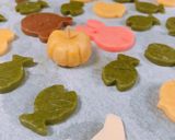 ［卵なし］カラフルなボタンのクッキー*＊作り方16写真