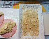 簡単♪ポテサラハムカツ作り方3写真