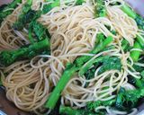 菜の花と黒オリーブのシンプル春パスタ作り方6写真