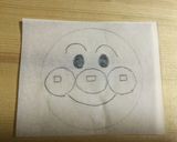オブラート de アンパンマンクッキー作り方1写真