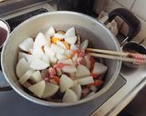 あったか簡単＋コク旨豚汁作り方4写真