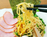 魚介系 油そば（煮干しと桜エビ風味）作り方6写真