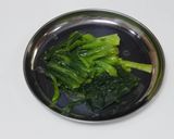 小松菜のごまおかか和え作り方1写真