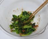 小松菜のごまおかか和え作り方3写真