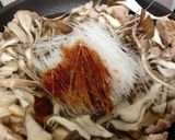 男子に好評!ガッツリ豚と春雨のピリ辛炒め作り方5写真