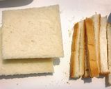 残ったタコミートと食パンで、カレーパン風作り方1写真