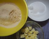 きな粉のスポンジケーキ♪黒豆も入れて♪作り方1写真