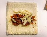 残ったタコミートと食パンで、カレーパン風作り方5写真