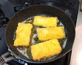 残ったタコミートと食パンで、カレーパン風作り方11写真