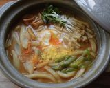 鍋焼きカレーうどん!始めました~♫作り方4写真