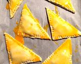 バレンタインに♪三角チョコパイ作り方3写真