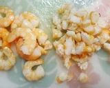 簡単給食　えびと豆腐の薔薇ぎょうざ☆作り方2写真