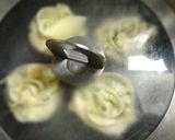 簡単給食　えびと豆腐の薔薇ぎょうざ☆作り方9写真