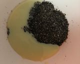 レンチンで！黒ごまプリン作り方4写真