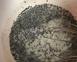 レンチンで！黒ごまプリン作り方5写真