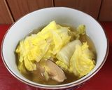 超簡単!白菜がすすむ鍋、あごだし、1人前作り方7写真