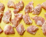 鶏もも肉&もやし～ステーキソースがけ～作り方2写真