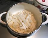 うどのきんぴら作り方1写真