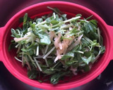 豆苗と切り干しだいこんのサラダ作り方4写真