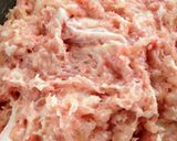 鶏むね肉5：もも肉5の肉団子作り方4写真
