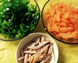 お弁当に冷凍☆彡ウインピー胡麻人参！作り方1写真