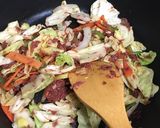 コーンビーフと野菜の粉チーズ炒め作り方3写真