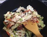 コーンビーフと野菜の粉チーズ炒め作り方4写真