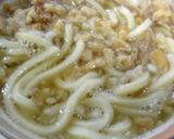 月見かすうどん作り方3写真