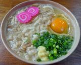 月見かすうどん作り方4写真