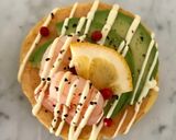 簡単♡彩り華やか♡オープンパンケーキ作り方8写真