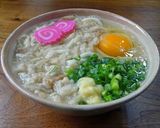 月見かすうどん作り方5写真