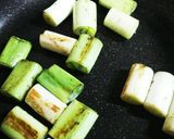 鶏モモ肉の串無し『ねぎま』、ニンニク味！作り方3写真