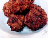 鶏むね肉5：もも肉5の肉団子作り方9写真