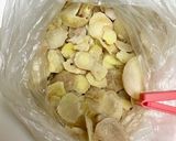 便利！生姜の皮で♡サラサラ冷凍おろし生姜作り方1写真