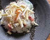 あと出しごはん♪カルボライスの洋風茶漬け作り方3写真