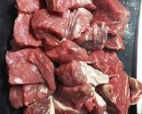圧力鍋☆簡単♪牛すね肉のトマトシチュー♡作り方2写真