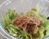キャベツの梅おかか和え作り方6写真