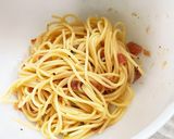 材料３つシリーズ♪簡単！梅パスタ作り方4写真