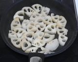 豚とレンコンの甘辛炒め作り方4写真