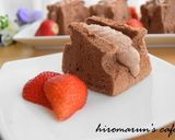 甘さひかえめ♡ダブルチョコシフォンサンド作り方19写真