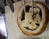 お皿も食べれるパンプディング作り方25写真