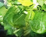 小松菜と豚肉のニンニク醤油炒め作り方4写真