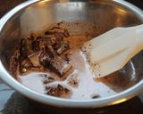 赤薔薇アムールショコラのロールケーキ作り方29写真