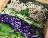 雑穀玄米&野菜deヘルシー♡寿司ブリトー作り方5写真