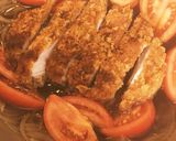 トマト入りチキンカツ丼♡作り方3写真