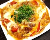トマト入りチキンカツ丼♡作り方6写真