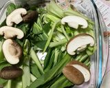 たらと野菜のレンジ蒸し作り方4写真
