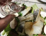 たらと野菜のレンジ蒸し作り方5写真