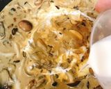 ポークソテー茸クリームポルッチーニ風味作り方8写真